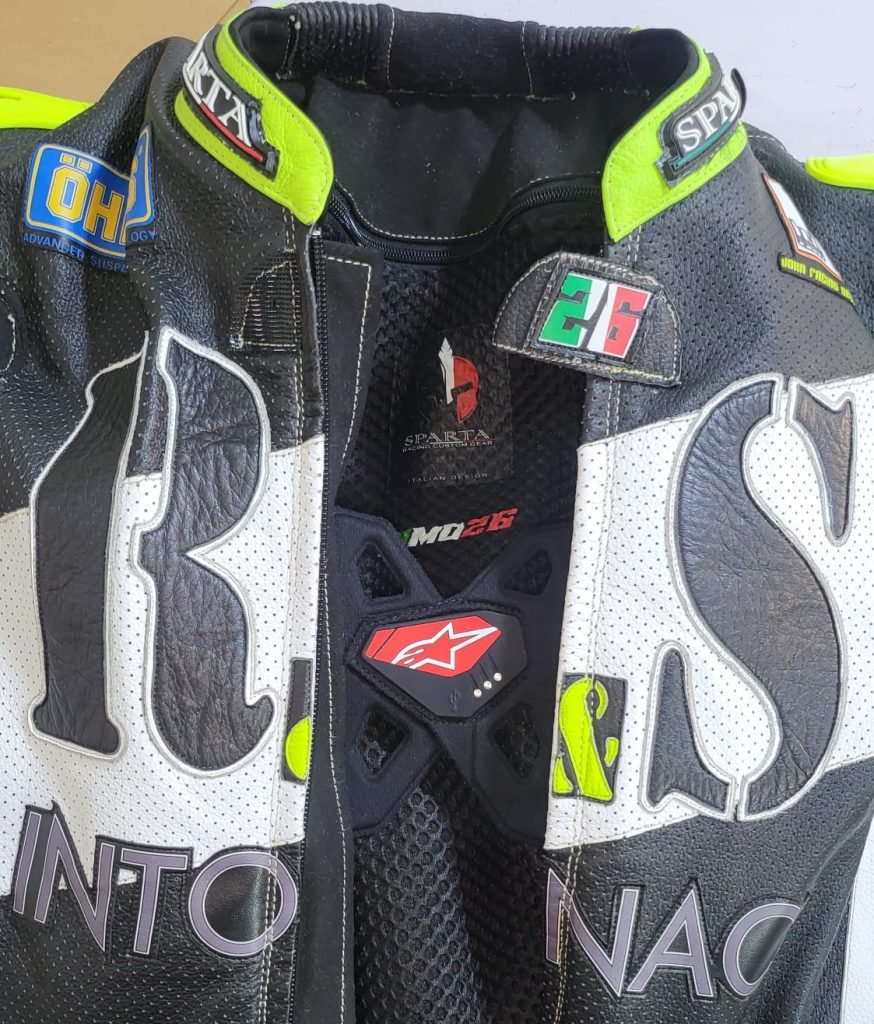 tech air 7x integrato nella tuta sparta abbigliamento moto - Personalizzato BeSparta Verona